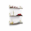 Aditivos Altai Triple Shelf Walnut & Yellow AD3523027